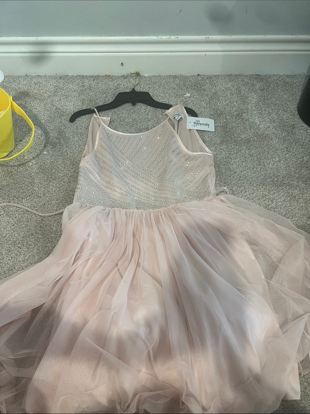 Speechless Blush Pink Tulle Party Dress for Girls
